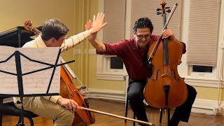 Bloch  Jewish Prayer Amit Peled masterclass as part of tonebase Boston festival Paul Oggier cello [upl. by Susej3]