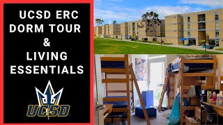 UCSD ERC Dorm Tour amp Living Essentials [upl. by Retlaw]