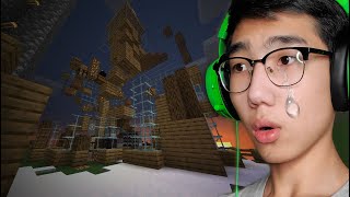 Баяртай хуучин гэр минь 😭Minecraft ep16 with Mongolian Youtuber Tushig Genius Jaavka [upl. by Akinaj]