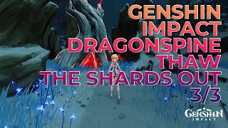 Genshin Impact  Thaw all the Shards out in Dragonspine [upl. by Leanard]