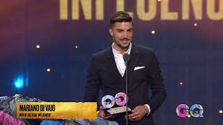 Mariano Di Vaio gewinnt quotInfluencer of the YearquotAuszeichnung  GQ Men of the Year Awards 2019 [upl. by Tzong]