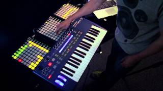 Novation  Live beats with UltraNova and Launchpad Explained [upl. by Etnoek]