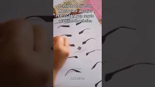 Aprender a diseñar cejas puede transformar tu estilo 🖌✨ cejasbellas cursodecejas [upl. by Mehitable]