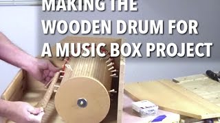 Making a TambourStyle Drum for a Music Box [upl. by Dore]