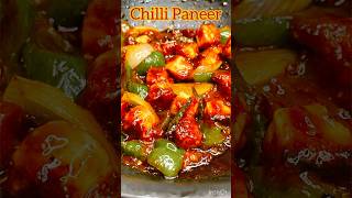 Chilli paneer recipe  Restaurant style chilli paneer  Quick and Easy chilli paneer recipe shorts [upl. by Brunhild899]