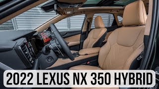 2022 Lexus NX 350h  ALL INTERIOR COLORS [upl. by Sarson]