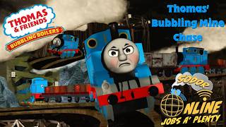 Thomas Bubbling Mine Chase Bubbling Boilers  Thomas amp Friends Sodor Online [upl. by Anastassia]