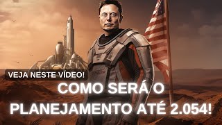 Elon Musk planeja levar mais de 1 milhão de pessoas em Marte até 2054 [upl. by Izmar]