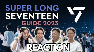 WE FINALLY WATCH A SEVENTEEN GUIDE [upl. by Ahsircal820]