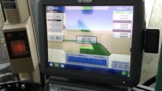 Planting 2011  Agleader Smartpath 90° Turn [upl. by Ainat]