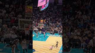 Charlotte Hornets vs Miami Heat shorts nba clt Hornets heat Miami [upl. by Rocray518]