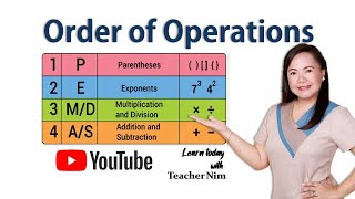 Order of Operations PEMDAS Tagalog [upl. by Kalam]