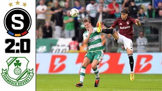 AC SPARTA PRAHA VS SHAMROCK ROVERS 2PŘEDKOLO LIGY MISTRŮ 2024 [upl. by Anderegg]