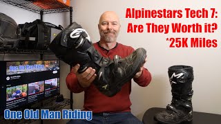 Are Adventure Boots Good Enough Alpinestars Tech 7 Review [upl. by Hourigan]