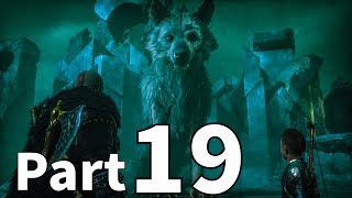 God Of War Ragnarok NG  Walkthrough Part 19 Garm No commentary ps5 4k gameplay [upl. by Kwarteng22]