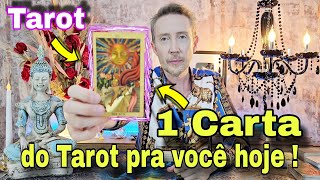 1 carta do tarot pra você hoje  Tarot para seu dia de hoje  Conselho do tarot pra hoje rei do ora [upl. by Mouldon]