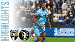 Notts County v Harrogate Town Highlights [upl. by Ithsav]