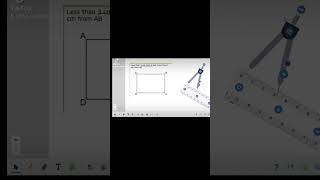 Loci and Construction PT 1 learnwithme maths gcse gcsemaths exam mathmadeeasy highschoolmath [upl. by Aerdnaz]