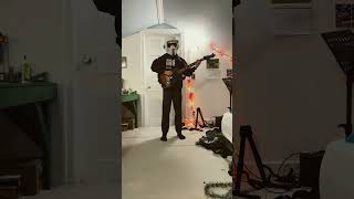 James Bond Guitar with star wars helmet guitar [upl. by Steel]