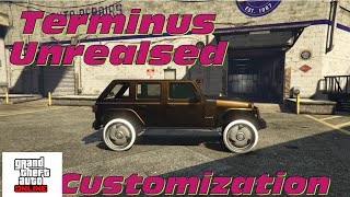 The Canis Terminus A Unreleased Chop Shop DLC Car In GTAOnline [upl. by Ynohtn540]