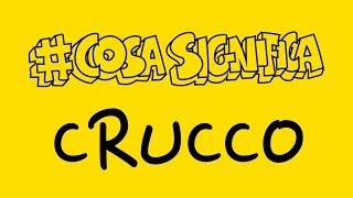 COSA SIGNIFICA CRUCCO TELOSPIEGO [upl. by Ylus285]