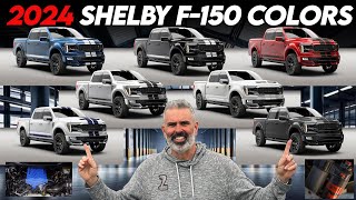 EVERY COLOR AVAILABLE ON THE 2024 SHELBY F150 OFFROAD [upl. by Adikam]