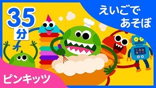 英語DVD販売数１位！  ピンキッツ ワードソングの詰め合わせ  Animal Sounds more  ピンキッツ Pinkfong  童謡と子どもの動画 [upl. by Sibeal775]