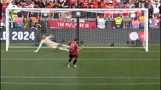 IF Jonny Evans Score at Penalty Shootout vs Manchester CIty  Community Shield 2024 [upl. by Fernanda665]