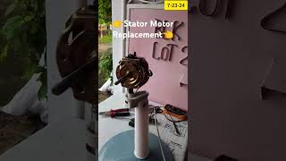 Stator Motor Replacement shorts [upl. by Hakeem]