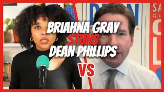 Briahna Joy Gray Has Dean Phillips Running For The Hills  The establishment of Israel in Palestine [upl. by Xavler]