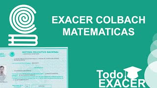 Curso EXACER COLBACH Matemáticas 1 Números reales [upl. by Tertias]