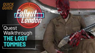 Fallout London The Lost Tommies Quest Walkthrough amp All Security Cards Guide [upl. by Orecic473]