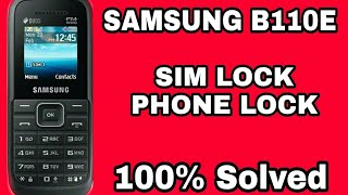 SAMSUNG B110E SIM LOCK PROBLEM 100 SOLVE [upl. by Grimaldi538]