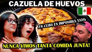 🇨🇺CUBANAS REACCIONAN a Cacerola de Huevos para Desayunar 😱CUANTA ABUNDANCIA😱 [upl. by Ymmit]