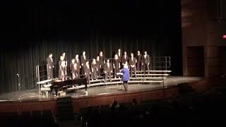 hosanna in excelsis  brent pierce  metea valley chamber singers 2018 [upl. by Rosanna]