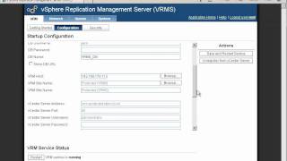 Configure vSphere SRM Replication for a Single Virtual Machine [upl. by Odlanir]