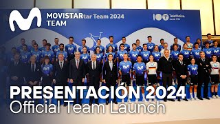 MovistarTeam2024 Presentación Oficial [upl. by Dhaf]