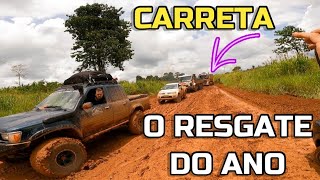 CARRETA DEU TRABALHO PARA SAIR DO ATOLEIRO TavaresAndres4x4 [upl. by Nylanaj]