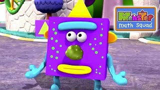 Falls Apart Monster Nose Woes  Monster Math Squad  Cartoons for Kids  WildBrain Wonder [upl. by Prince]