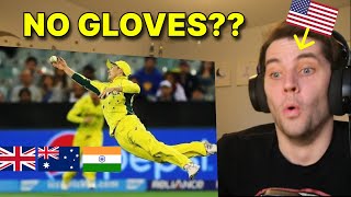 American reacts to the top 10 Greatest Cricket Catches IN HISTORY [upl. by Noiroc437]