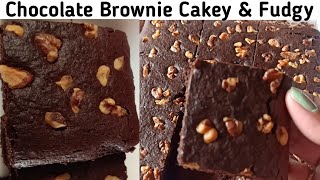 Chocolate Brownie Recipe Eggless Chocolate Brownie Recipe Best Fudgy Brownie RecipeBrownie Recipe [upl. by Hicks]