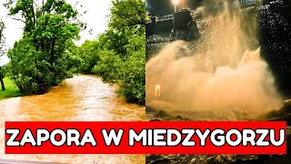 Zapora w Międzygórzu poza kontrolą W Lubachowie zwiększono zrzut [upl. by Yevette878]