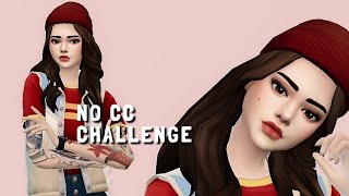 The Sims 4  NO CC CHALLENGE  Create A Sims  4 [upl. by Jahncke211]