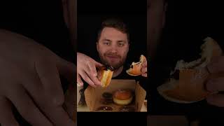 🍩DONUTS with FRUIT FILLING Mukbang eating  BERLINER DONUTS ASMR MUKBANG [upl. by Crenshaw252]