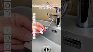 🚰🦾 Universal faucet needed in bathroom goodtool [upl. by Brice]