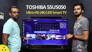 Toshiba 55U5050 Tamil Unboxing — 55inch 4K Smart TV with Dolby Vision Dolby Atmos [upl. by Giesecke]