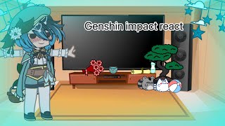 Genshin impact react to ships  some corrupted venti  eimiko xiaoven zhongchi etc read desc [upl. by Ketchum]