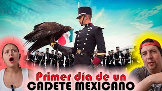 ¡¡IMPERDIBLE El primer día de un Cadete MEXICANO en el Heroico Colegio Militar [upl. by Aleinad]