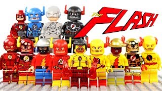 LEGO The Flash amp The ReverseFlash Unofficial Minifigures Justice League amp CWs Kid Flash [upl. by Elocn212]