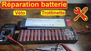 Tuto  Réparer une batterie de trottinette ou vélo électrique [upl. by Lewap743]